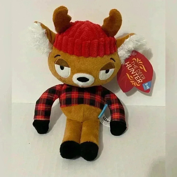 Bark Box Barkbox plush dog toy The Deer Hunter Size S-M - Picture 1 of 3